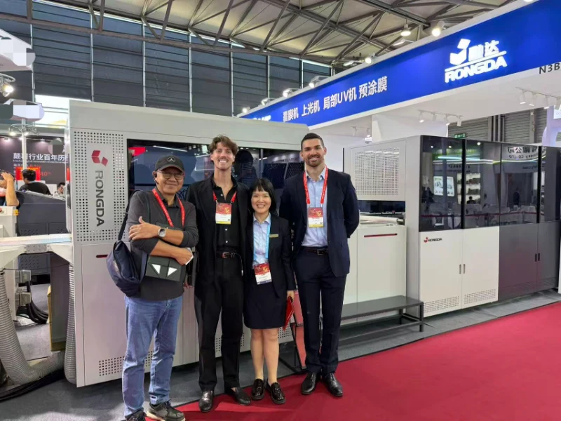 Rongda Packaging at All in Print Çin 2026: BFM1000 Otomatik Kutu Oluşturucunun Canlı Demosu